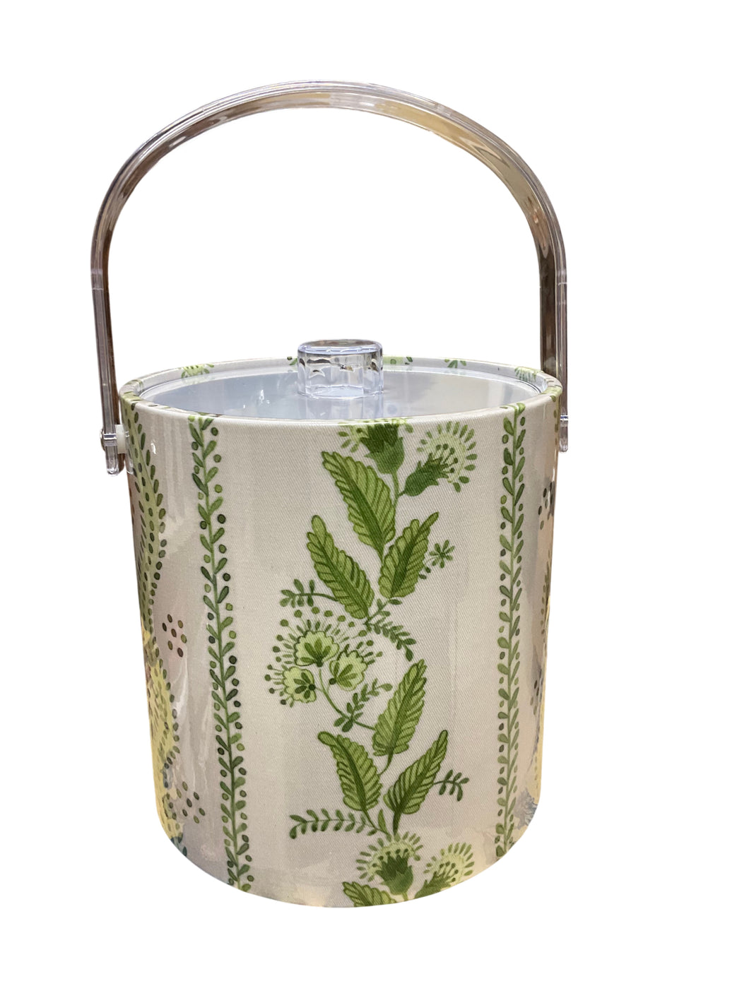 ICE BUCKET EMMA LIME ACRYLIC HANDLE