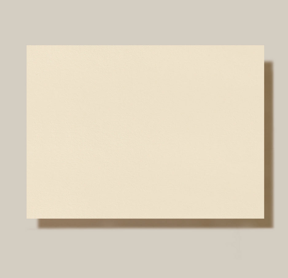 Ecruwhite Kid Finish Cards-PC3116