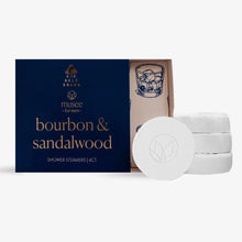 Bourbon & Sandalwood Shower Steamers