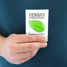 Peppermint Towelettes  - 7 Individual Essential Oil Wipes