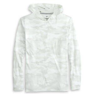 Resolve Performance Hoodie in White Camo
