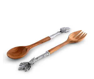 Song Bird Salad Server Set