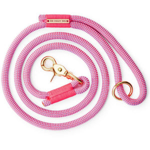 Climbing Rope Dog Leash-Watermelon Pink