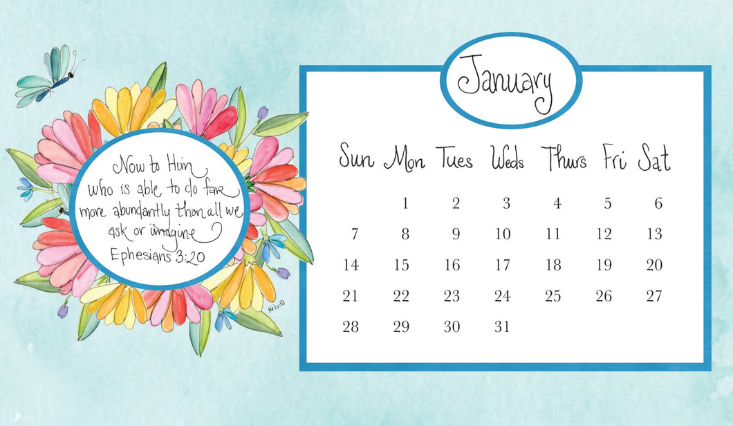 2024 Kris-10 Desk Calendar