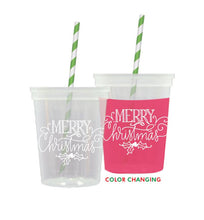 Merry Christmas w. Holly | Christmas Cups & Napkins (ALL)