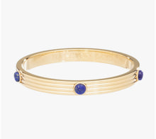 Ribbed Cabochon Bangles