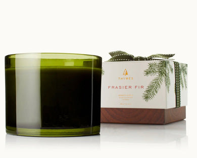 Frasier Fir 3-Wick Candle Green Jar 17oz