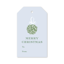 Jardin de Noel Blue Gift Tags
