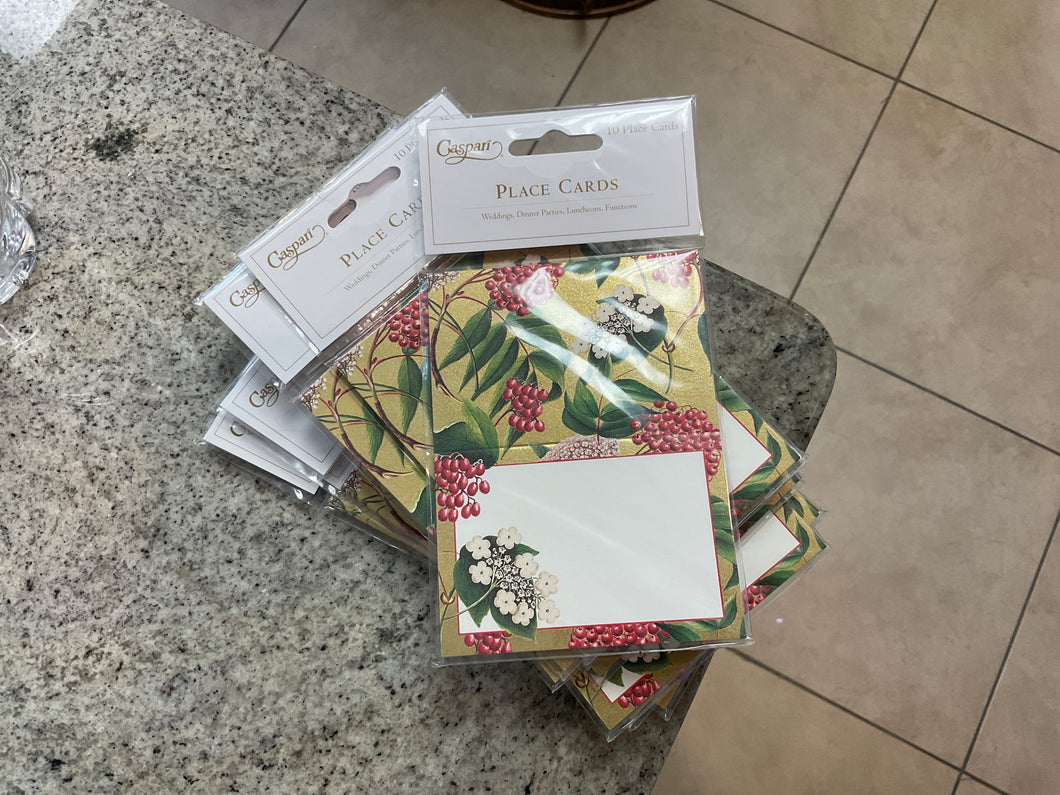 Bery Chintz Place Cards