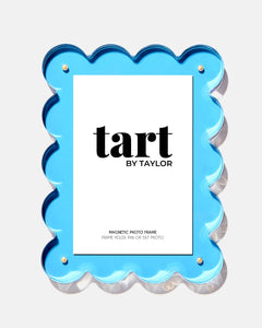 Neon Blue Acrylic Picture Frame