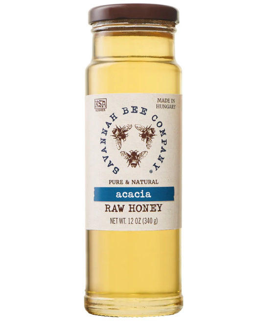 Acacia Honey 12oz Tower Jar-HTA : 12oz