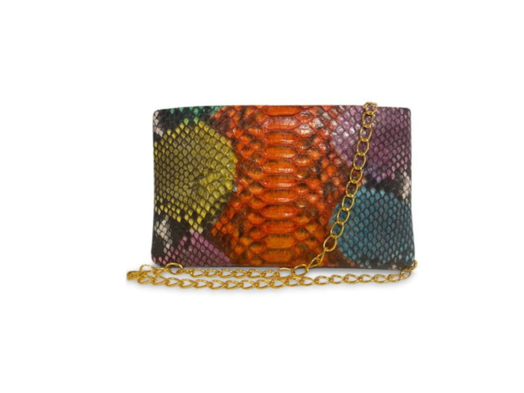 Penelope Orange Multi Clutch