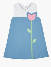Pique Knit Dress With Tulip