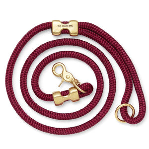Marine Rope Dog Leash Petite-Wine