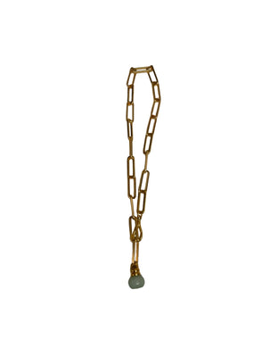 BOXY LINK + PENDANT-seafoam