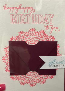 Card, Gift Card-Happy Happy