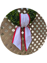 Two Color Linen Sash
