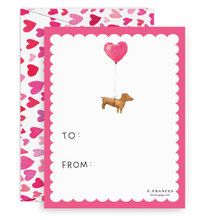 Doggie Dress Up | Kids Classroom Valentine's Cards Box