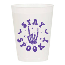 Stay Spooky Skeleton Halloween Frosted Cups - Halloween