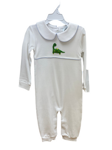 Dino Crochet Playsuit-F3BG0924M : 24M