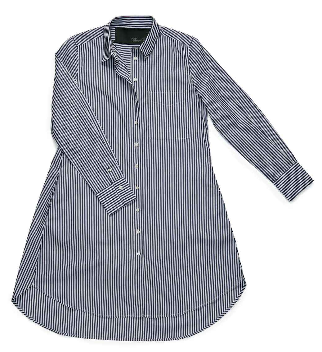 The Boyfriend Dress-MIDNIGHT BLUE ST : S