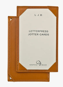 Brown Traditional Leather Jotter