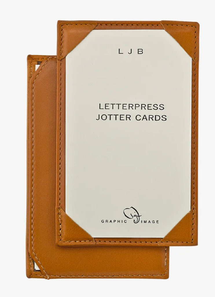 Brown Traditional Leather Jotter