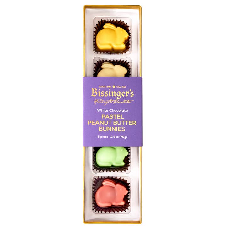 Pastel Peanut Butter Bunnies Flight - 5 Pc