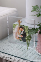 Acrylic Frame With Gold