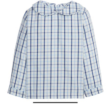 Peter Pan Shirt w/ Buton Tab John John Navy