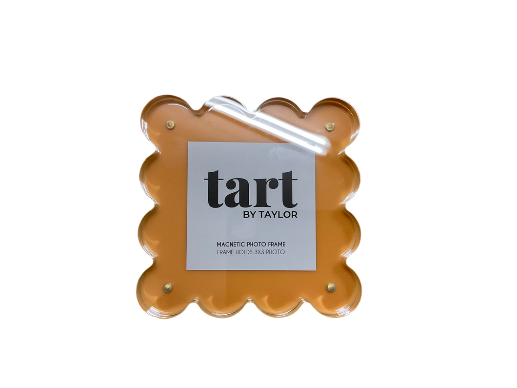 Orange Sherbet Mini Acrylic Picture Frame