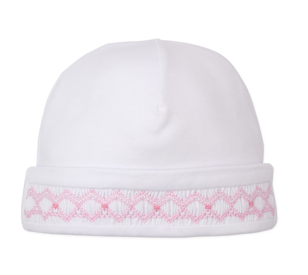 Hand Smocked CLB Charmed White/Pink Collection
