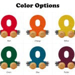 Bright Color Name Train