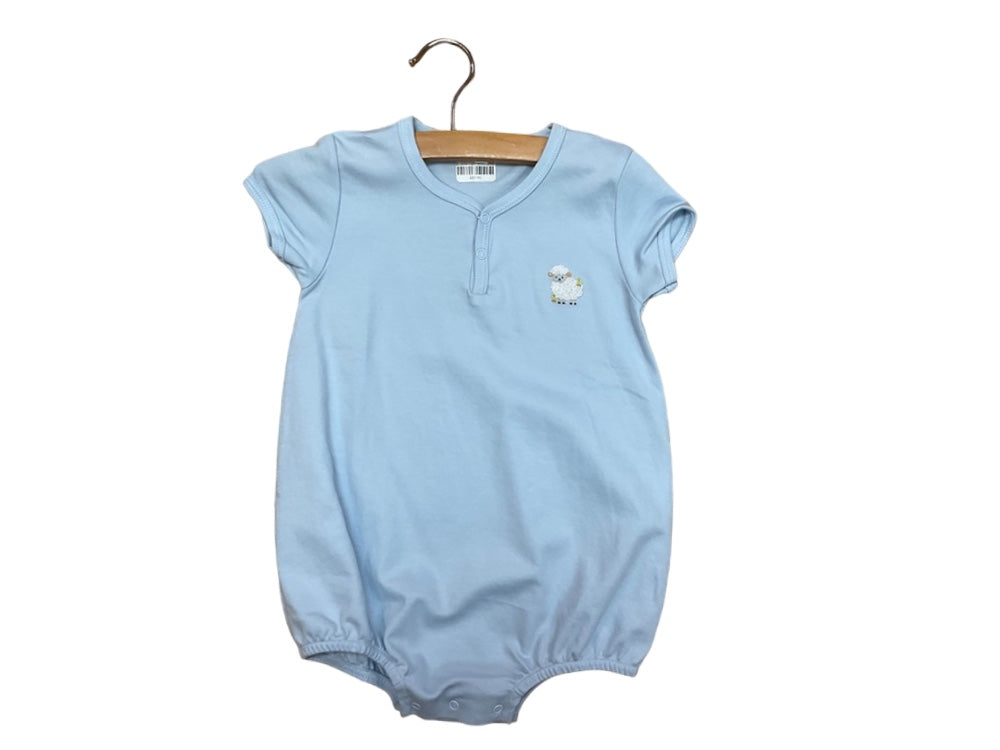 Tiny Lamb & Chicks Bubble-Light Blue :