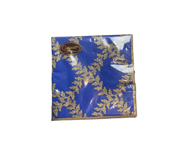 Acanthus Trellis Blue Napkin-13953L : Luncheon