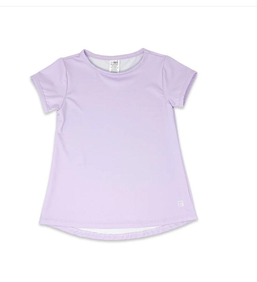 Bridget basic tee - petal purple