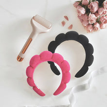 Plush Spa Headband - Hot Pink
