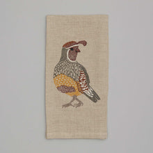 Desert Quail Tea Towel