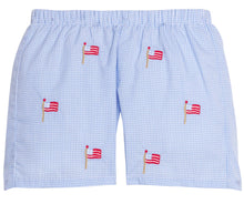 Embroidered Basic Short - Flags