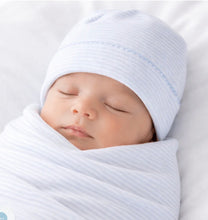 Mini Stripes Hat - Blue