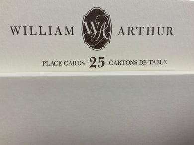 25 Beaded Border on Ecru Place Cards-22-B30728