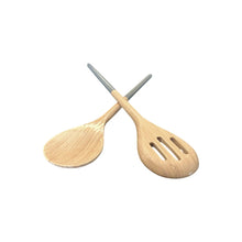 Refined Bamboo Salad Servers Collection