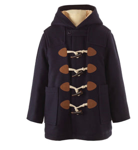 Navy Duffle Coat