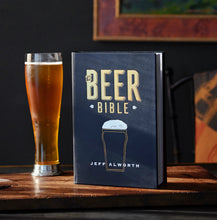 The Beer Bible Navy Leather