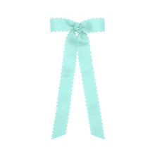 Mini Bowtie w/Scalloped Edge, Knot Wrap, and Streamer Tails
