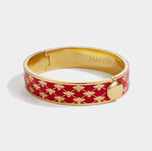 13mm Bee Sparkle Trellis Bangle