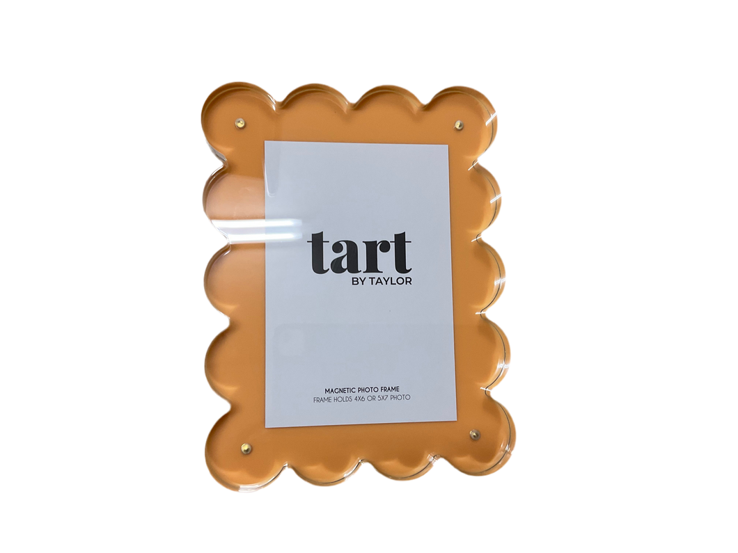 Orange Sherbet Acrylic Picture Frame