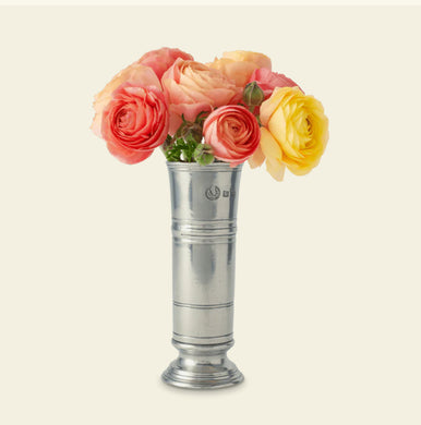 Footed Cylinder Vase-858.0