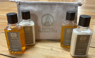 Travel Collection in Linen Bag