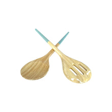 Refined Bamboo Salad Servers Collection